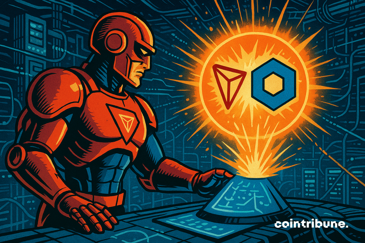TRON revolutionizes its ecosystem defi with chainlink as an official fortune teller